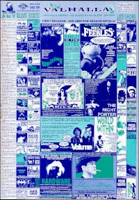 Valhalla Cinema Poster May 1991