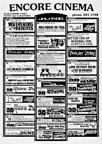 Encore Cinema poster June 1994